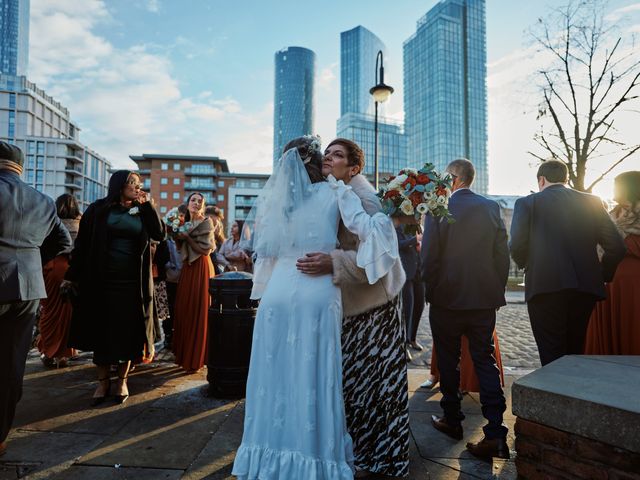 Tamsin and Dan&apos;s Wedding in Castlefield, Greater Manchester 42