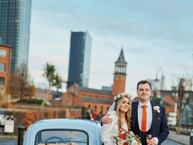 Tamsin and Dan&apos;s Wedding in Castlefield, Greater Manchester 46