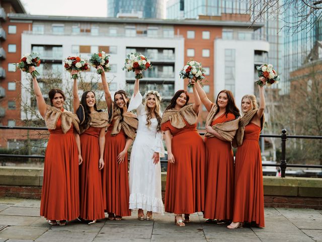 Tamsin and Dan&apos;s Wedding in Castlefield, Greater Manchester 50