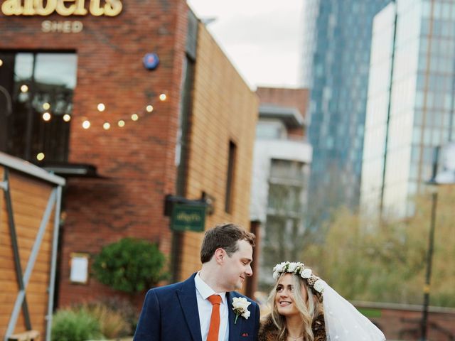 Tamsin and Dan&apos;s Wedding in Castlefield, Greater Manchester 52