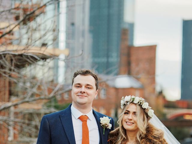 Tamsin and Dan&apos;s Wedding in Castlefield, Greater Manchester 53