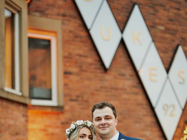 Tamsin and Dan&apos;s Wedding in Castlefield, Greater Manchester 62