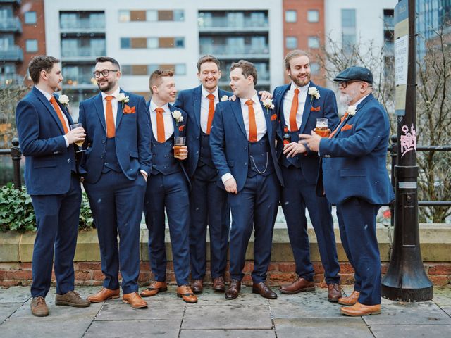 Tamsin and Dan&apos;s Wedding in Castlefield, Greater Manchester 65