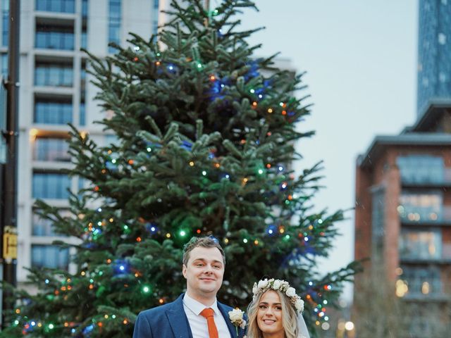 Tamsin and Dan&apos;s Wedding in Castlefield, Greater Manchester 68