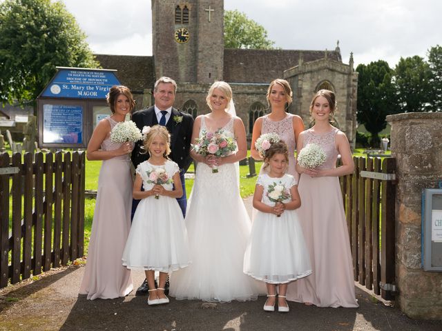 Ellie and Jack&apos;s Wedding in Usk, Monmouthshire 17