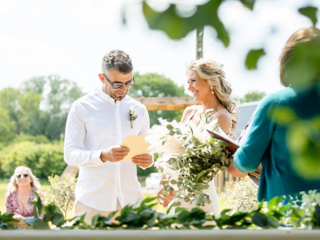 Andy and Rebecca's Wedding in Langport, Somerset 7