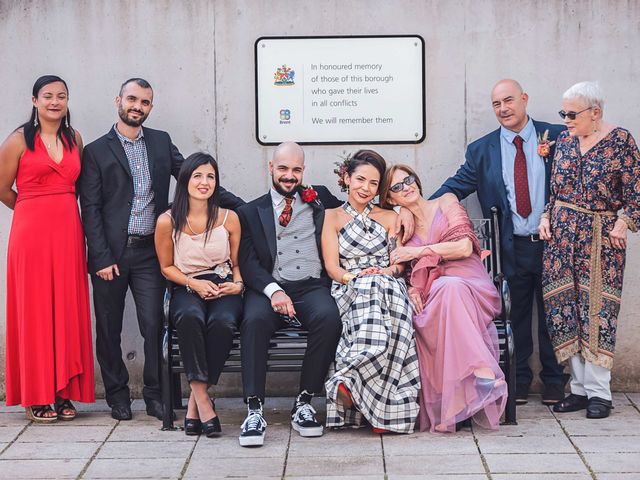 Sophie and Mattia&apos;s Wedding in Brent, North London 16