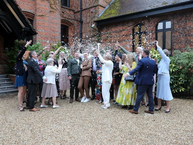 Lee and Harry&apos;s Wedding in Brockenhurst, Hampshire 53