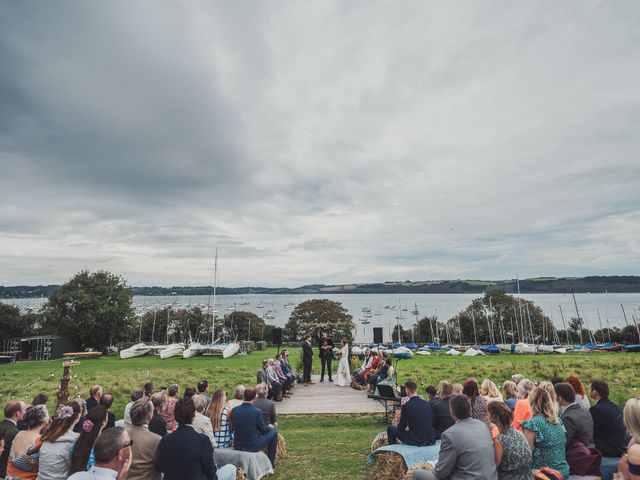 Jake and Katy&apos;s Wedding in Falmouth, Cornwall 27