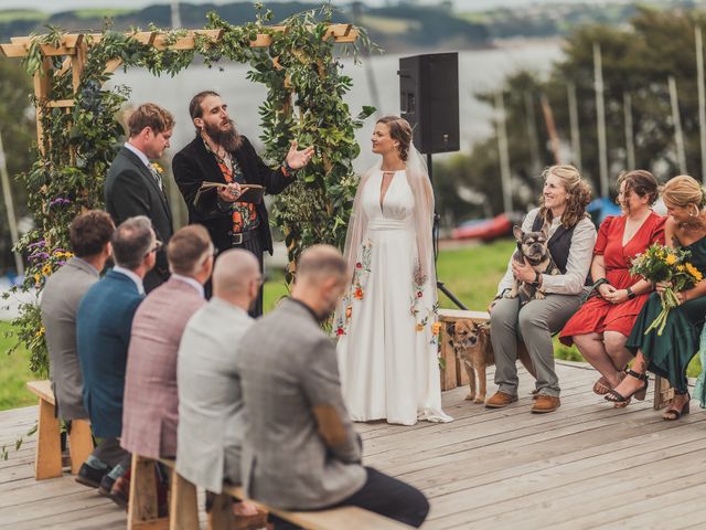 Jake and Katy&apos;s Wedding in Falmouth, Cornwall 28