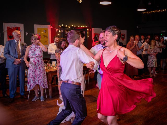 Dave and Kat's Wedding in Mold, Flintshire 21