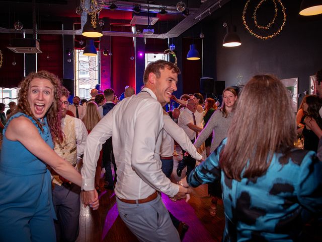 Dave and Kat's Wedding in Mold, Flintshire 23