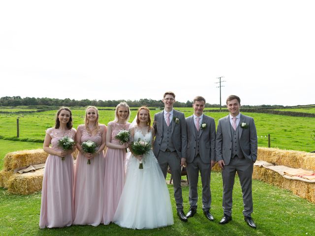 Lloyd and Megan&apos;s Wedding in Otley, West Yorkshire 18
