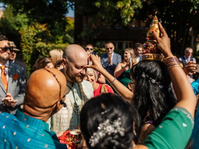 Jonathan and Devika's Wedding in Dumbleton, Worcestershire 3