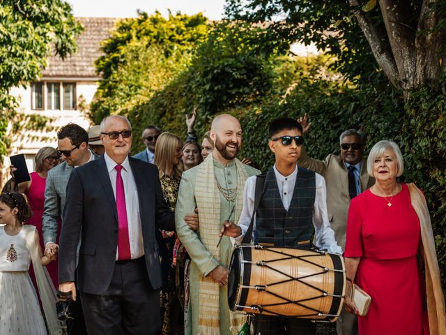 Jonathan and Devika's Wedding in Dumbleton, Worcestershire 4