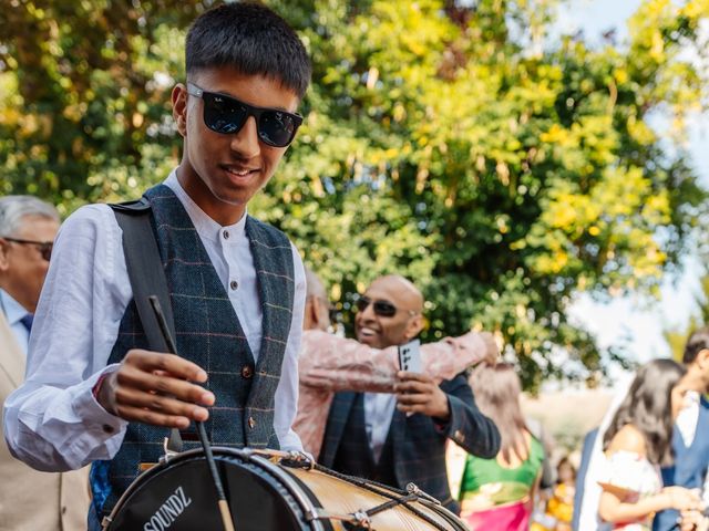Jonathan and Devika's Wedding in Dumbleton, Worcestershire 5