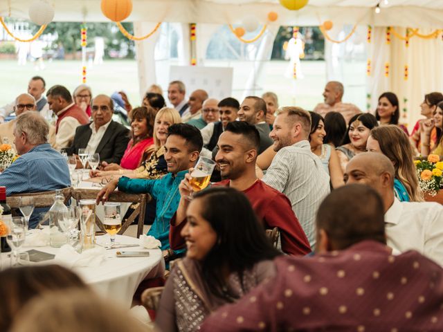 Jonathan and Devika's Wedding in Dumbleton, Worcestershire 37