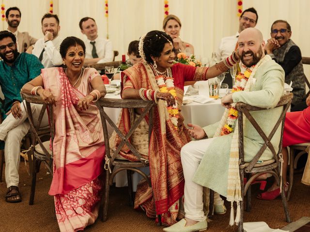 Jonathan and Devika's Wedding in Dumbleton, Worcestershire 38