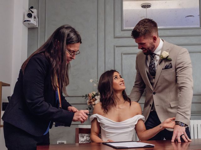 Jack and Jess's Wedding in Central London, South West London 24