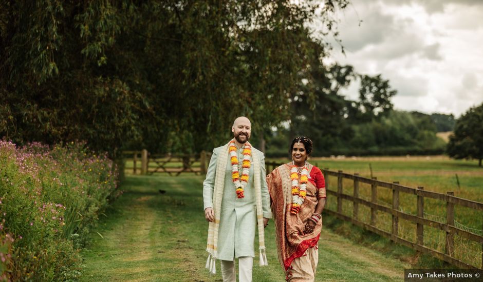 Jonathan and Devika's Wedding in Dumbleton, Worcestershire