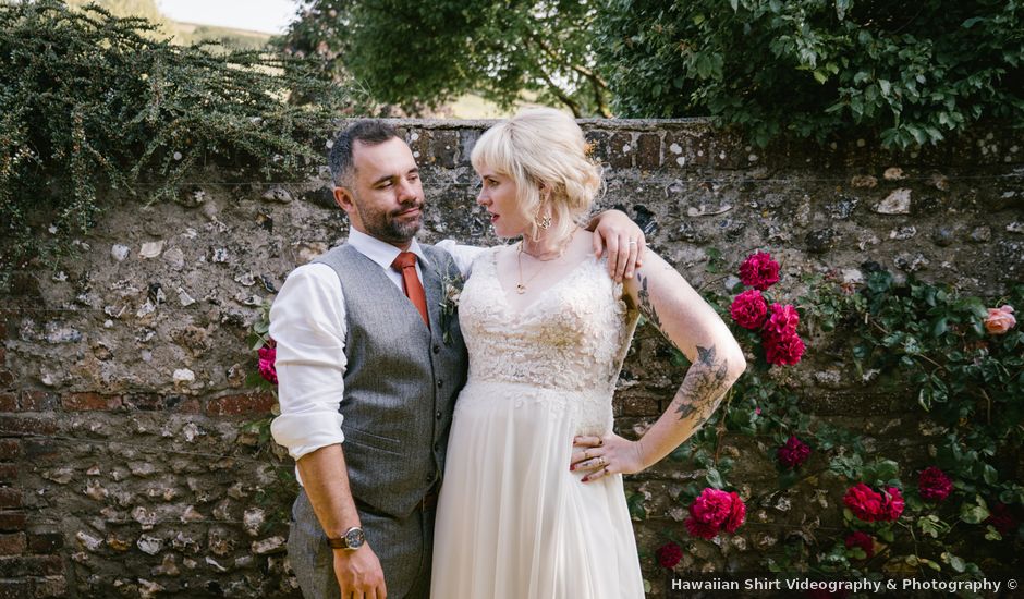 Joe and Hayley's Wedding in Pyecombe, East Sussex