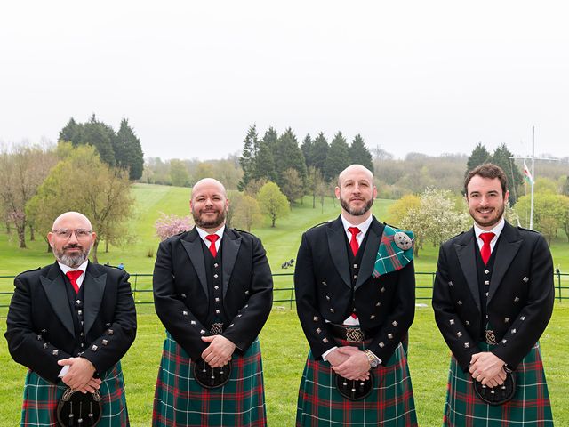 Romain and Sophie's Wedding in Wenvoe, Vale Of Glamorgan 36