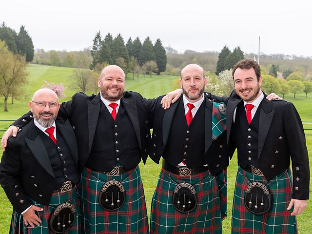 Romain and Sophie's Wedding in Wenvoe, Vale Of Glamorgan 38