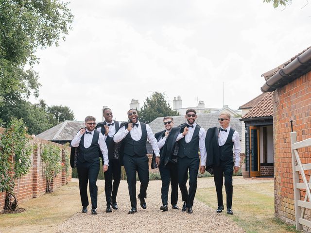 Kahmarl and Tamzin's Wedding in Ongar, Essex 7