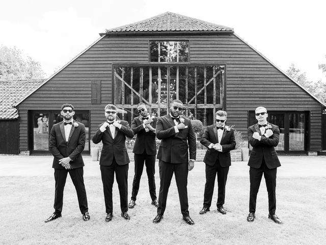 Kahmarl and Tamzin's Wedding in Ongar, Essex 8