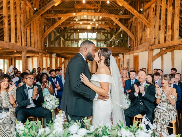 Kahmarl and Tamzin's Wedding in Ongar, Essex 11