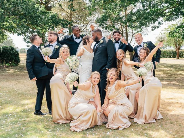 Kahmarl and Tamzin's Wedding in Ongar, Essex 12