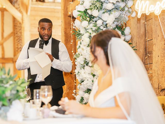 Kahmarl and Tamzin's Wedding in Ongar, Essex 20