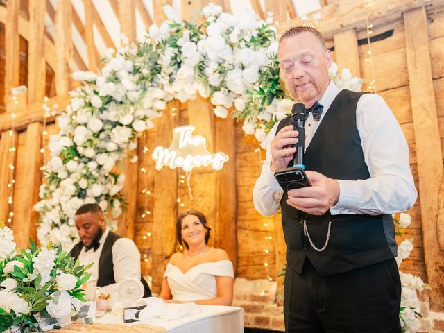 Kahmarl and Tamzin's Wedding in Ongar, Essex 21
