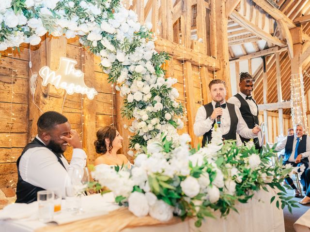 Kahmarl and Tamzin's Wedding in Ongar, Essex 22
