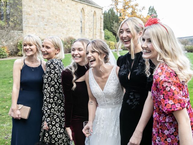 James and Sarah&apos;s Wedding in Blanchland, Durham 26