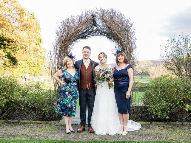 James and Sarah&apos;s Wedding in Blanchland, Durham 28