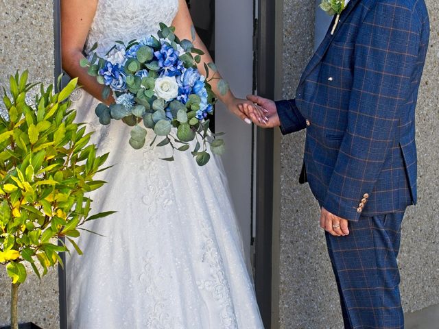 Joseph and Katie&apos;s Wedding in Caernarfon, Gwynedd 41