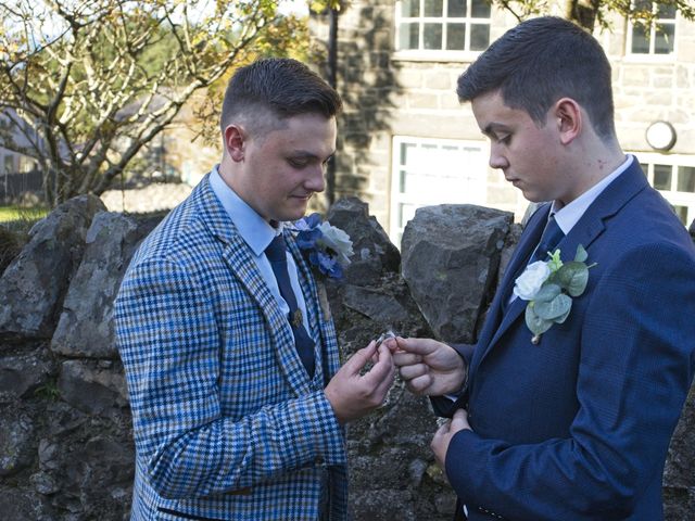 Joseph and Katie&apos;s Wedding in Caernarfon, Gwynedd 42