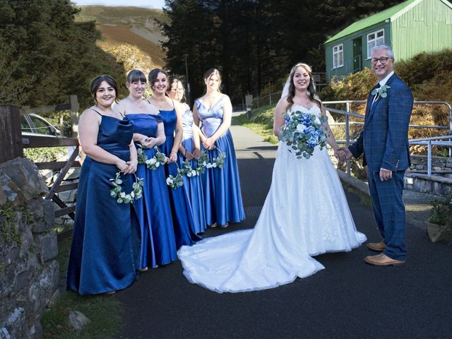 Joseph and Katie&apos;s Wedding in Caernarfon, Gwynedd 63