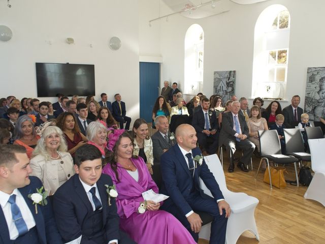 Joseph and Katie&apos;s Wedding in Caernarfon, Gwynedd 65