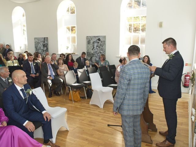 Joseph and Katie&apos;s Wedding in Caernarfon, Gwynedd 66