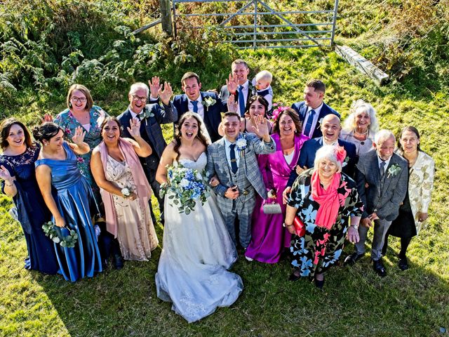 Joseph and Katie&apos;s Wedding in Caernarfon, Gwynedd 96