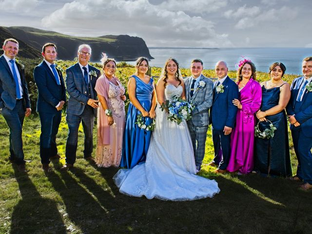 Joseph and Katie&apos;s Wedding in Caernarfon, Gwynedd 101