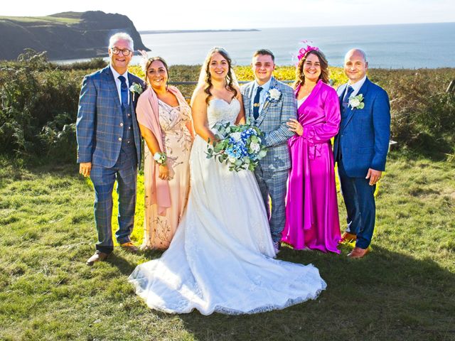 Joseph and Katie&apos;s Wedding in Caernarfon, Gwynedd 102