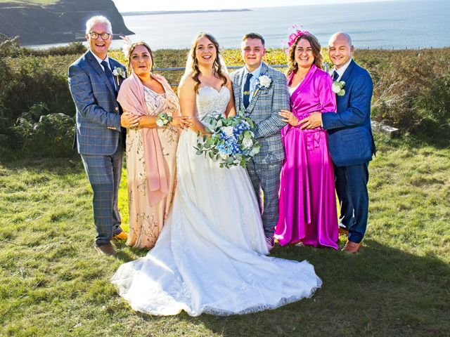 Joseph and Katie&apos;s Wedding in Caernarfon, Gwynedd 103