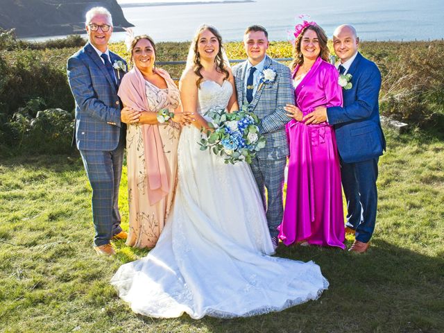 Joseph and Katie&apos;s Wedding in Caernarfon, Gwynedd 104