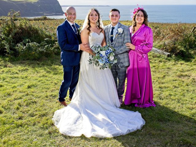 Joseph and Katie&apos;s Wedding in Caernarfon, Gwynedd 105