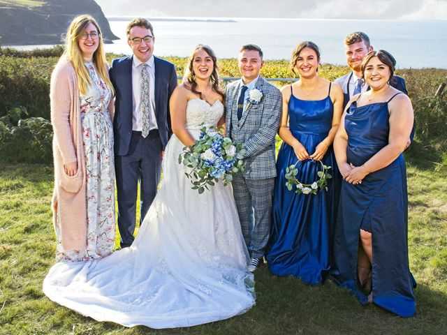 Joseph and Katie&apos;s Wedding in Caernarfon, Gwynedd 110