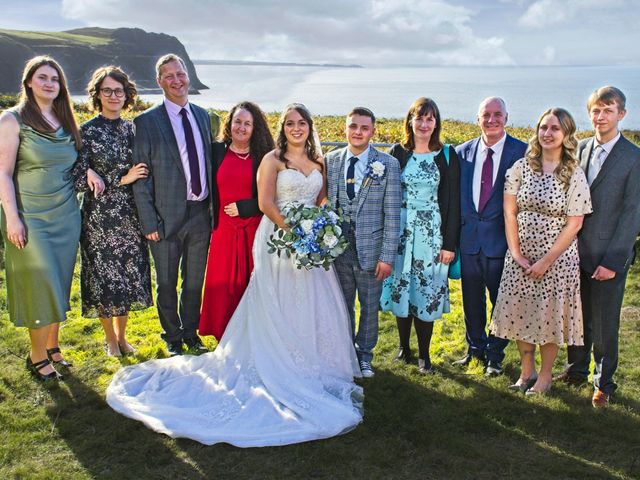 Joseph and Katie&apos;s Wedding in Caernarfon, Gwynedd 112