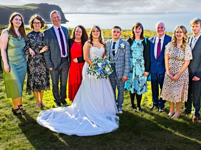 Joseph and Katie&apos;s Wedding in Caernarfon, Gwynedd 113